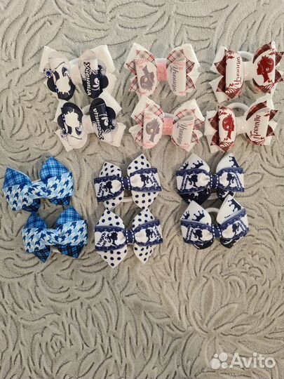 Школьные бантики ручной работы