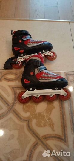 Роликовые коньки детские раздвижные