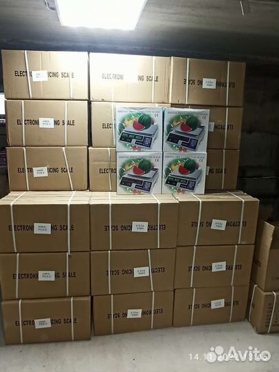 Настольные торговые весы