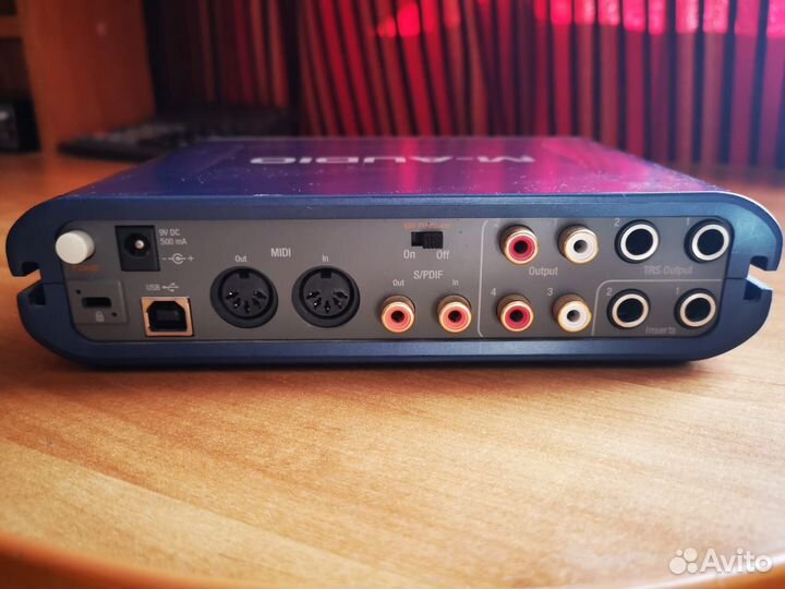 Внешняя звуковая карта M Audio Fast Track Pro