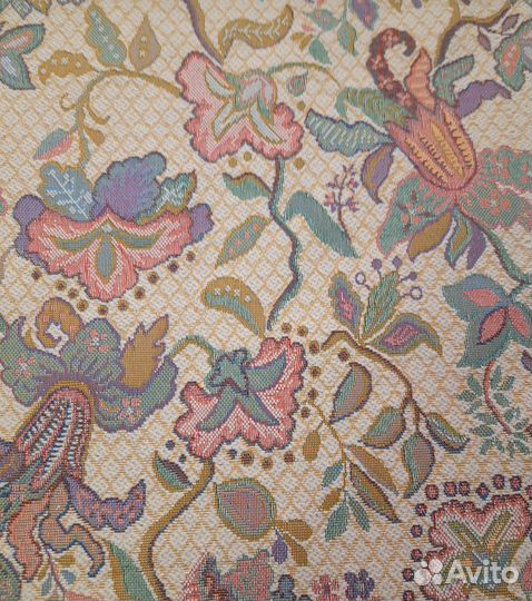 Ткань гобелен Вьюн с хлопком
