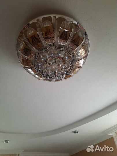 Люстра потолочная бу