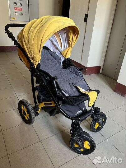 Коляска 3 в 1 camarelo sevilla