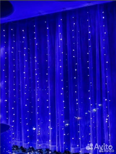 Гирлянда штора