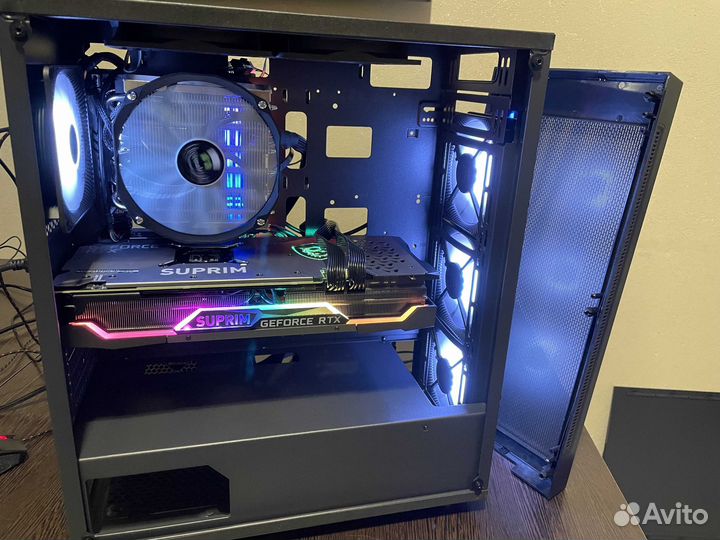 Видеокарта MSI GeForce RTX 3070 Ti suprim X