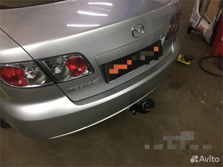 Фаркоп Mazda 6. Установка фаркопа