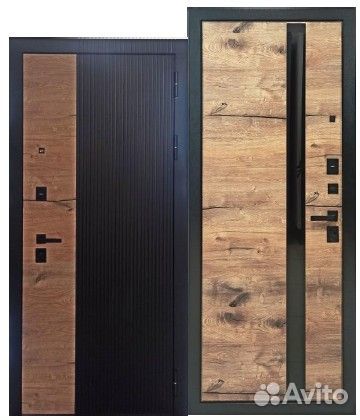 Дверь входная металлическая 95 мм с мдф