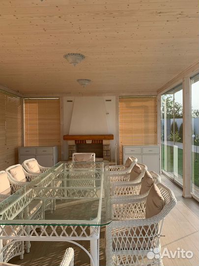 Деревянные жалюзи для беседки