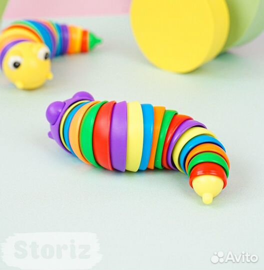 Гусеница антистресс Finger Slug