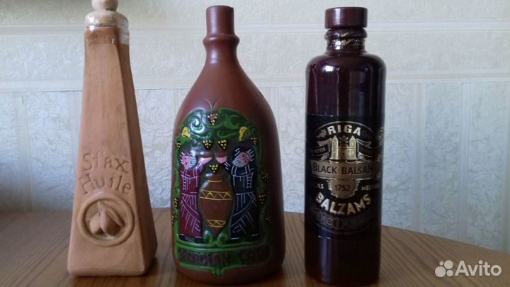 Рюмки uralskaya. Бутылки декор., флаконы от духов