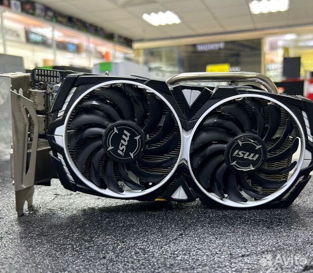 Видеокарта MSI Radeon RX 580 Armor 8G OC