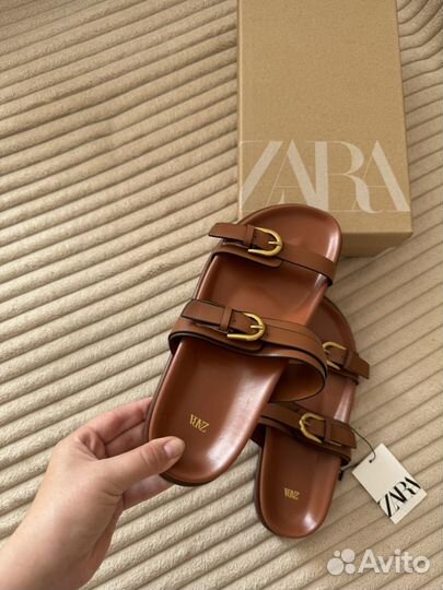 Сандалии Zara 35-42 три цвета