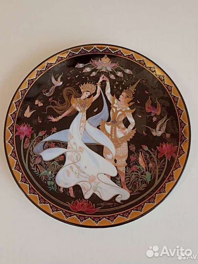 Тарелка настенная Тайланд