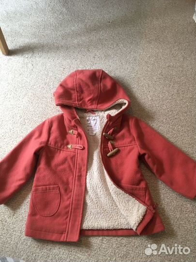 Пальто на девочку 2х лет