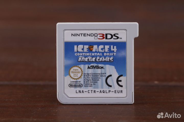 3DS Ice Age 4 Continental Drift Arctic Games EUR