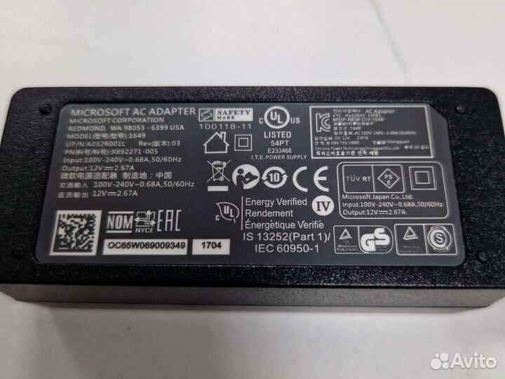 Переходник kinect X-BOX ONE S