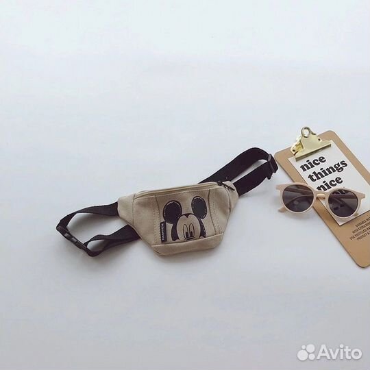 Сумка на пояс микки маус