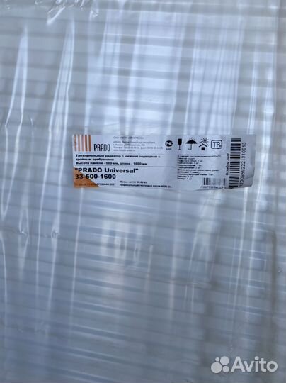 Стальной панельный радиатор prado universal