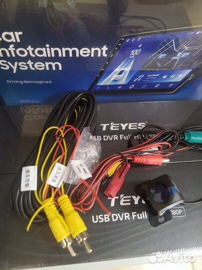 Камера заднего хода teyes высокого разрешения 1080