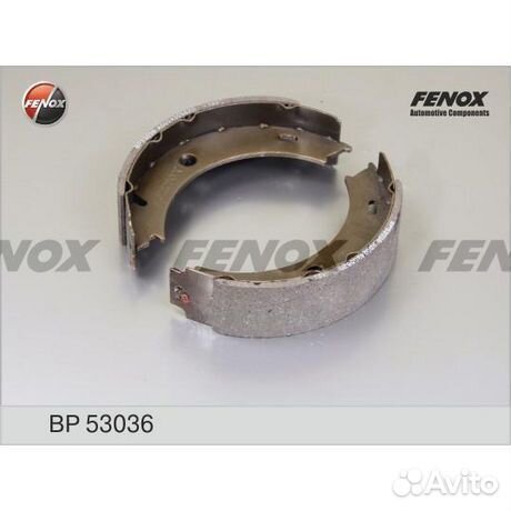 Комплект тормозных колодок BP53036 fenox