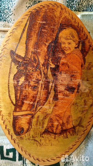 Панно из дерева ссср