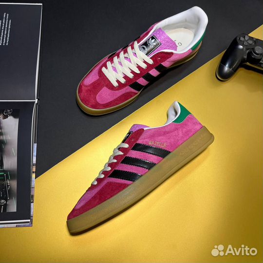 Adidas Gazelle Gucci Pink