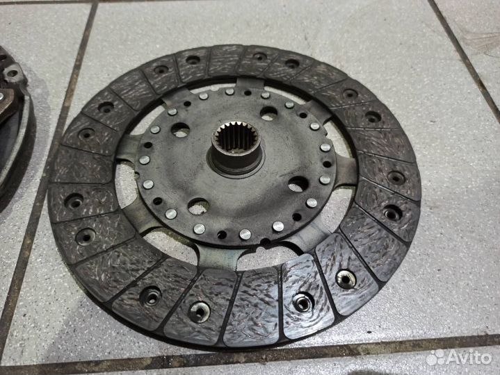 Сцепление корзина диск. Рено 1.3 турбо 150 л.с