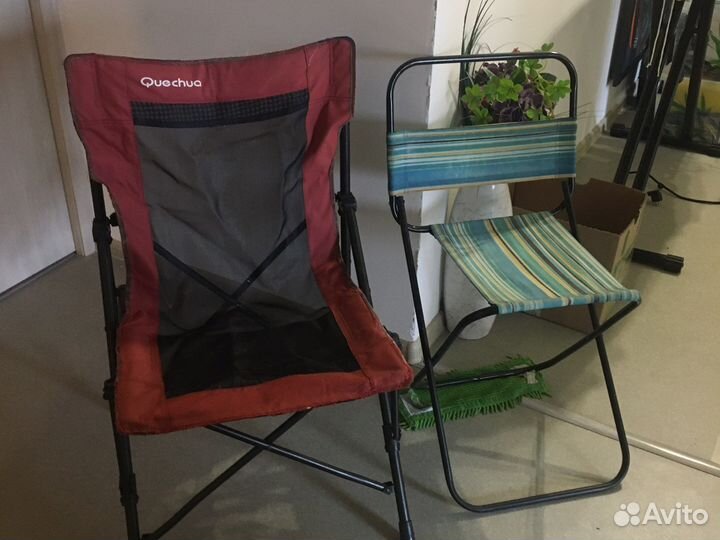 Складные стулья б/у 2 шт
