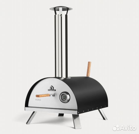 Печь для пиццы Burnhard Nero газ/пеллеты
