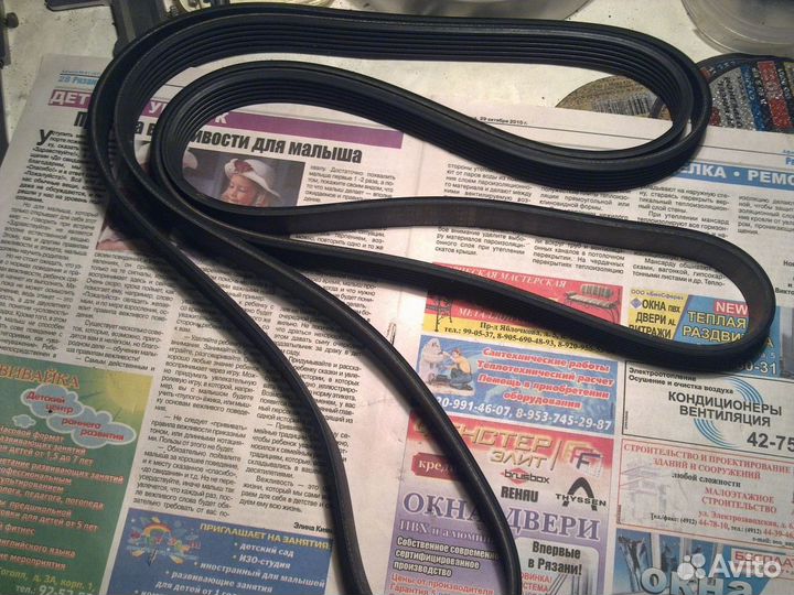 Ремень клиновый/приводной мерседес