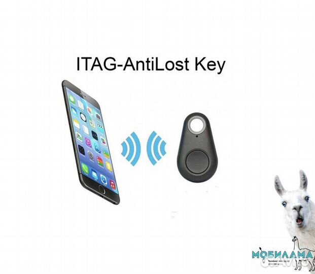Bluetooth кнопка антипотеряшка iTag (ios+android)