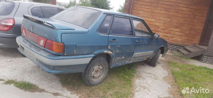 ВАЗ 2115 Samara 1.5 МТ, 2001, битый, 250 000 км