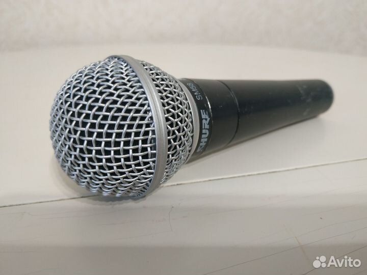 Винтaжный ретро микpoфон Shure sм58 (Mexico)