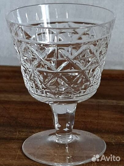 Набор из 4-х хрустальных рюмочек СССР