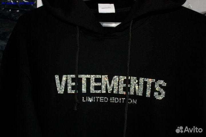 Vetements худи со стразами (Арт.63970)