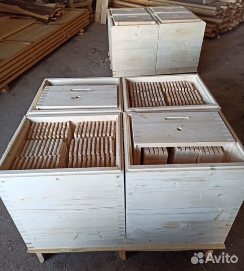 Новые ульи и рамки 145/230/300