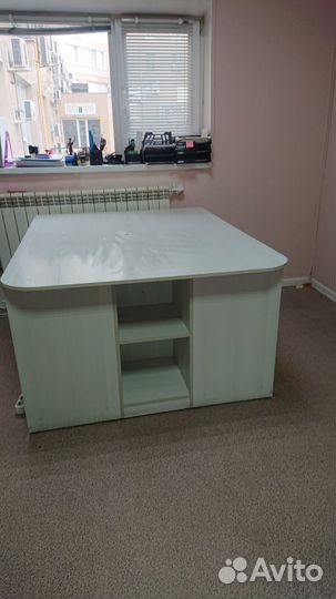 Стол офисный белый бу