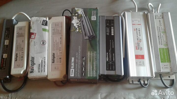 Блоки питания, драйвер для led светодиодных лент