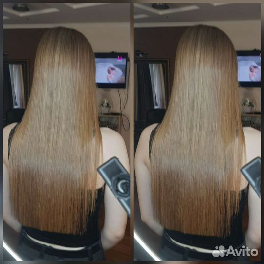 Кератиновое выпрямление