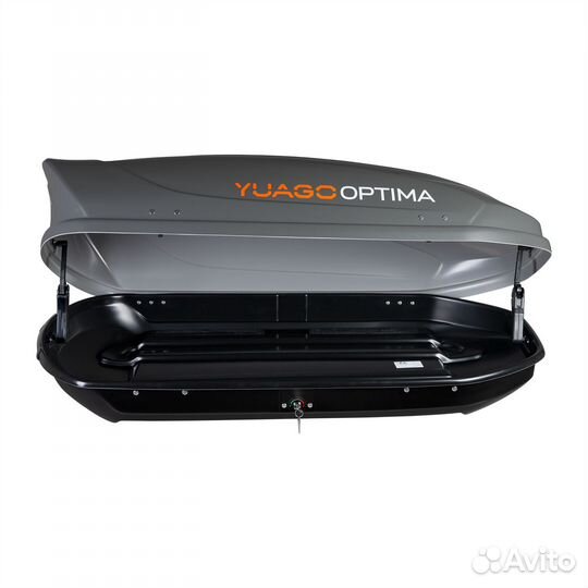 Автобокс yuago optima серый (тиснение)(EuroLock)