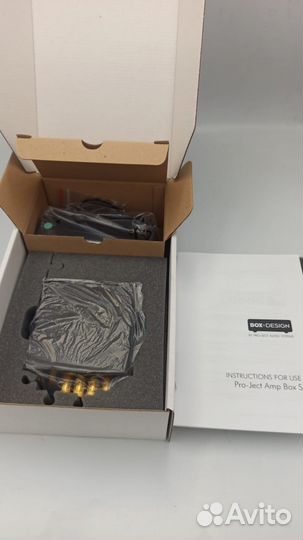 Стереоусилитель мощности Pro-Ject Amp Box S