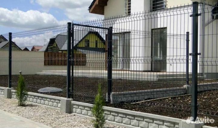 Заборы 3 d сетка