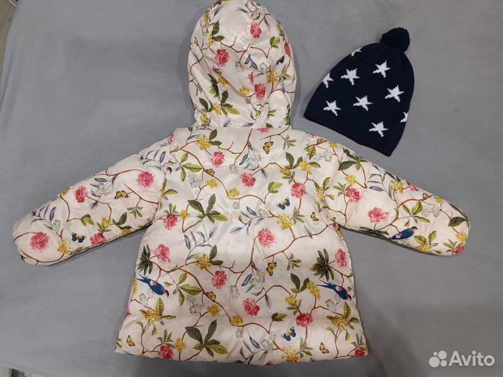 Куртка для девочки zara Зара 92 98 2 3 года