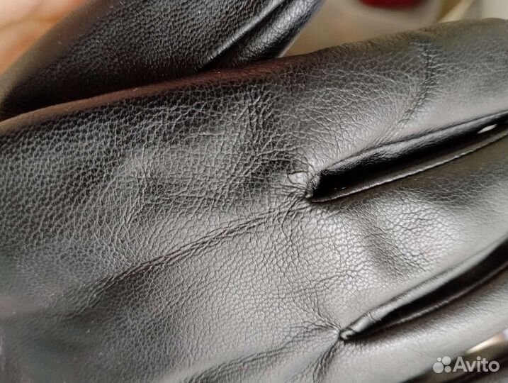 Перчатки натуральная кожа