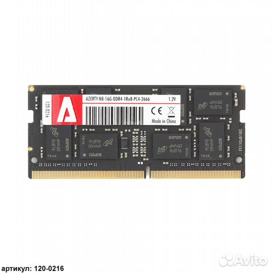 Оперативная память sodimm 16Gb Azerty DDR4 2666