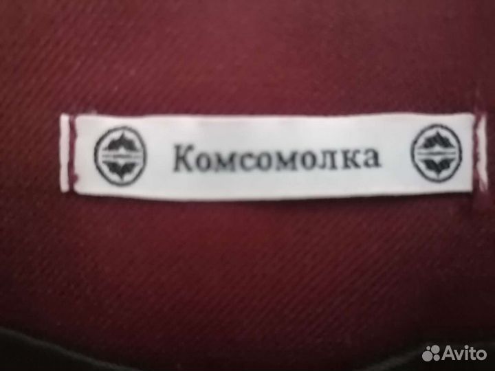 Бордовый жилет для мальчика 128