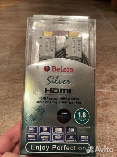 Кабель hdmi Belsis