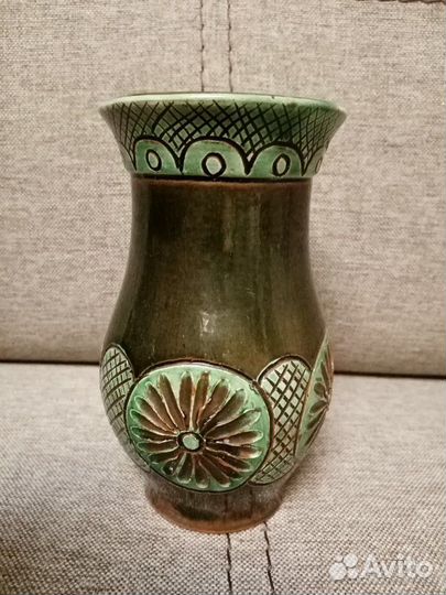 Ваза редкая глина