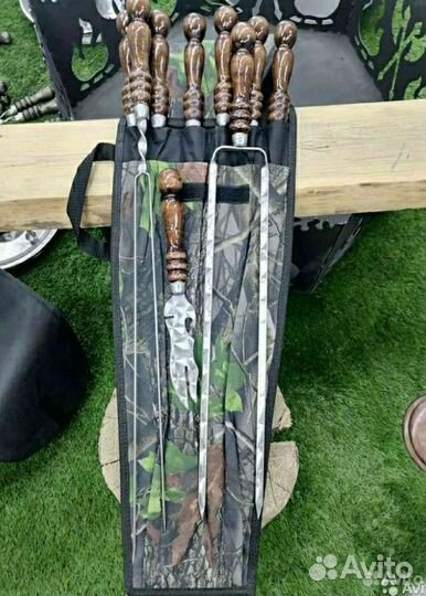 Шашлычный набор подарочный набор шампура