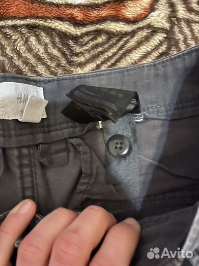Штаны карго hm
